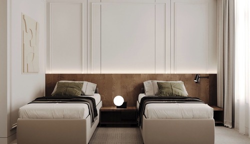 Habitación estándar con 1 cama doble o 2 individuales, vistas a la ciudad