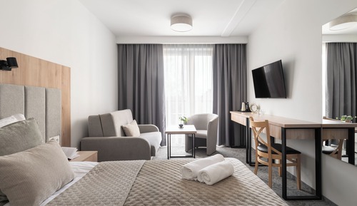 Habitación superior con 1 cama doble o 2 individuales