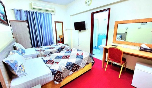 Habitación Deluxe con 2 camas individuales, balcón