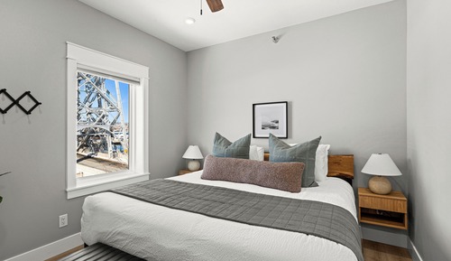 Apartamento de lujo, 2 habitaciones, 2 baños, vistas al lago
