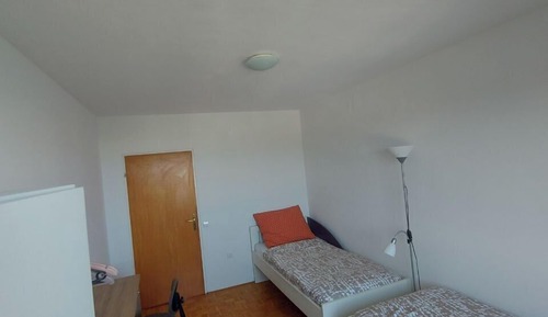 Habitación estándar con 2 camas individuales, vistas a la montaña