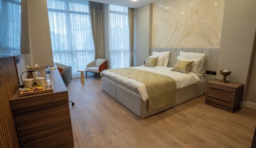 Habitación Deluxe doble, no fumadores, vistas a la ciudad