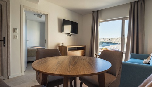 Apartamento superior, vistas a la playa