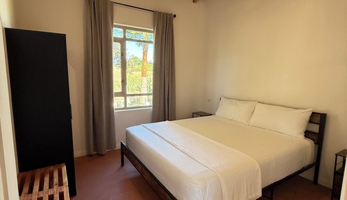 Cabaña familiar, 2 habitaciones, Se admiten mascotas, vistas a la montaña