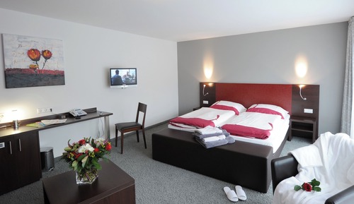 Habitación cuádruple, balcón