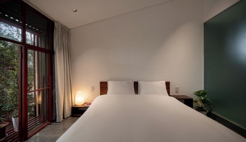 Habitación Business, vistas al jardín