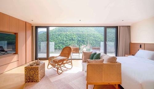 Habitación doble superior, vistas a la montaña
