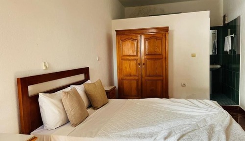Basic Double Room, Balcony, Beach View