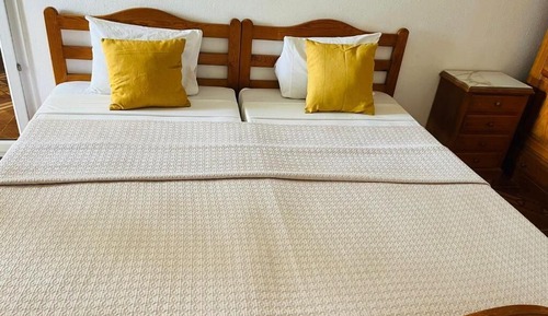 Basic Twin Room, Balcony, Beach View