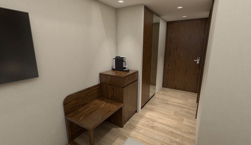 Habitación económica con 1 cama doble o 2 individuales