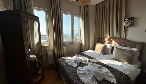 Habitación Confort doble, 1 habitación, Aire acondicionado, vistas al mar