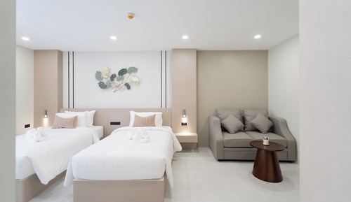 Habitación estándar con 2 camas individuales, no fumadores