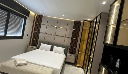 Suite estudio de lujo, 1 cama de matrimonio grande, no fumadores