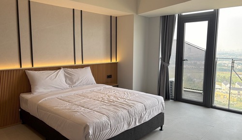Apartamento, 2 camas de matrimonio, balcón