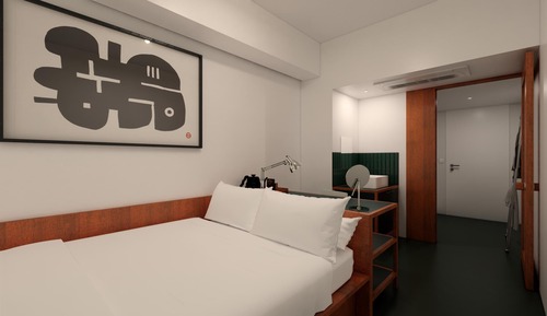 Habitación doble superior, vistas a la ciudad