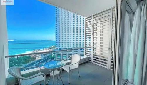 Panoramic Apartment, 1 Bedroom, Patio, Beach View
