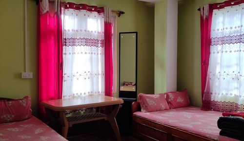 Habitación con 1 cama doble o 2 individuales