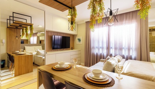 Suite estudio, vistas a la ciudad