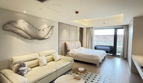 Habitación clásica doble, 1 cama de matrimonio, patio, vistas a la ciudad