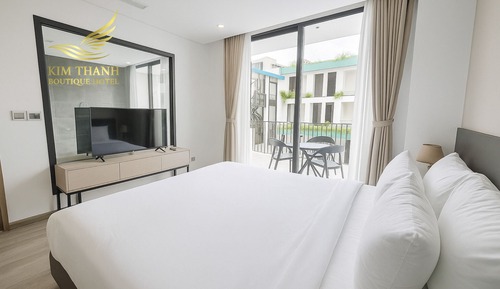 Habitación Deluxe doble, bañera, vistas a la ciudad