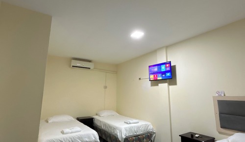 Habitación triple básica, 3 camas individuales, no fumadores