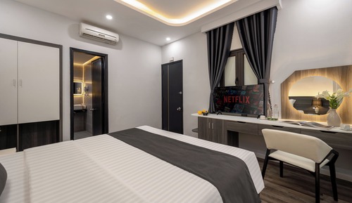 Habitación Deluxe doble, vistas a la ciudad