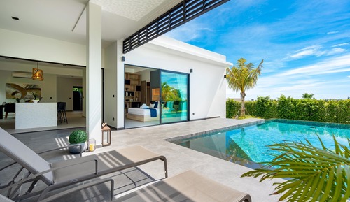 Villa, 4 habitaciones, piscina privada, vistas a la piscina