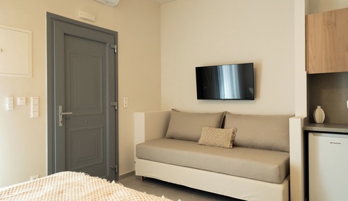 Habitación triple Confort, balcón, vistas a la ciudad