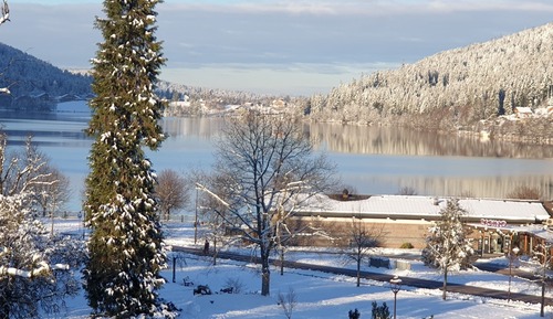 Habitación triple panorámica, vistas al lago
