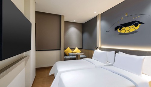 Habitación estándar con 1 cama doble o 2 individuales