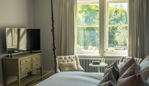 Deluxe Double Room, Garden View (Wharfedale)