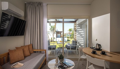 Suite Confort, patio, vistas al jardín