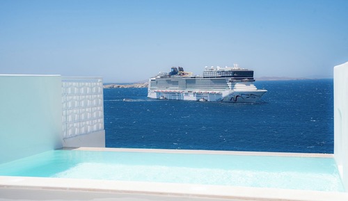 Suite de lujo, vistas al mar