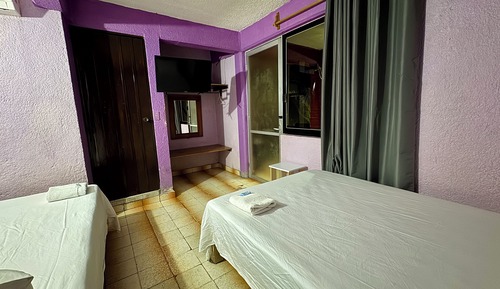 Habitación doble, balcón