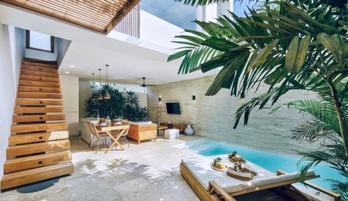 Villa, patio