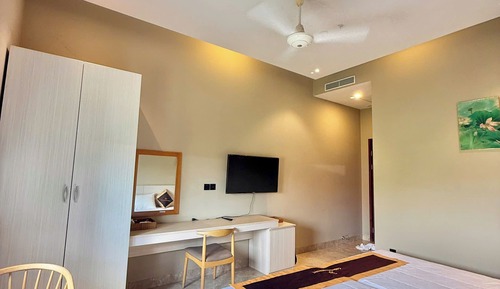 Habitación triple, 2 camas de matrimonio