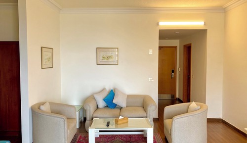 Suite estudio Deluxe, cocina básica, vistas al mar