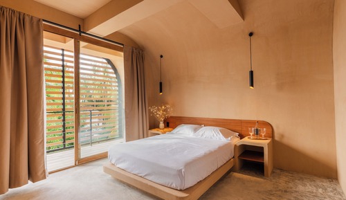 Habitación doble, balcón