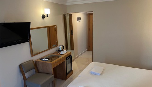 Habitación doble, vistas al jardín
