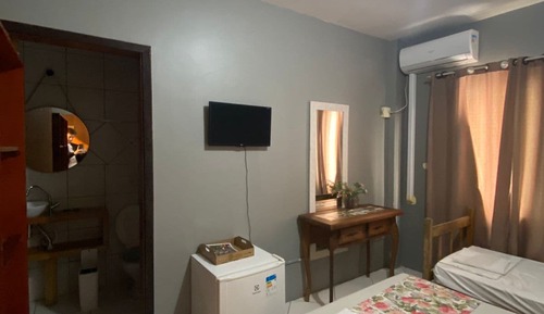 Habitación individual económica, vistas al jardín