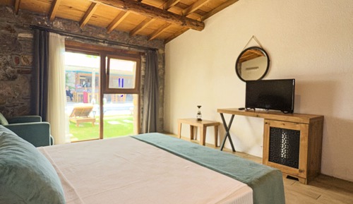 Habitación estándar doble, no fumadores, patio