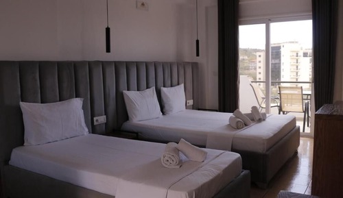Habitación triple Deluxe, vistas al mar