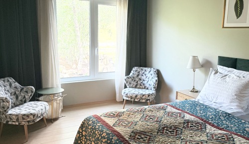 Habitación estándar doble, vistas al jardín