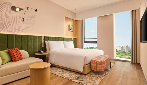 Habitación básica, 1 cama de matrimonio grande