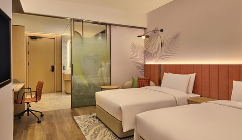 Habitación básica, 2 camas individuales