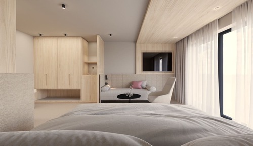 Habitación Deluxe doble, vistas a la montaña