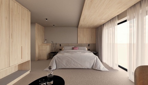 Habitación Confort, vistas al río