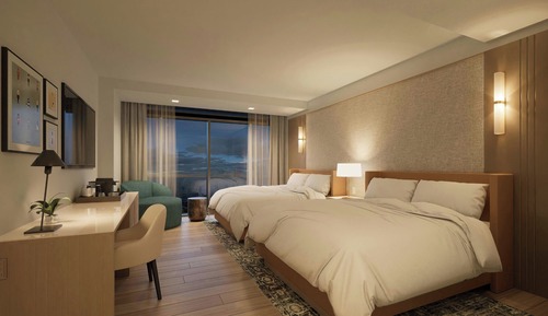 Habitación estándar, 2 camas de matrimonio