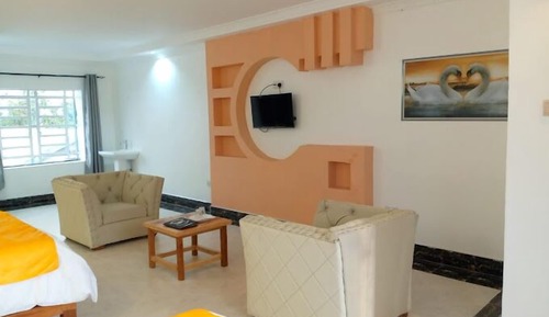Habitación estándar con 2 camas individuales, vistas al jardín