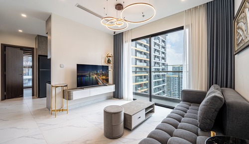 Apartamento Deluxe, 2 habitaciones, balcón, vistas al parque